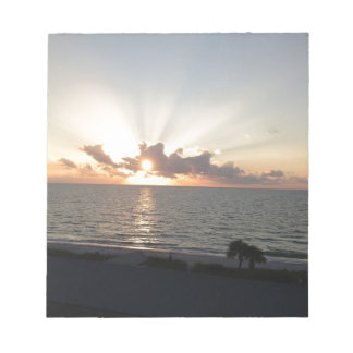Bloco De Notas Sunset No Paraíso