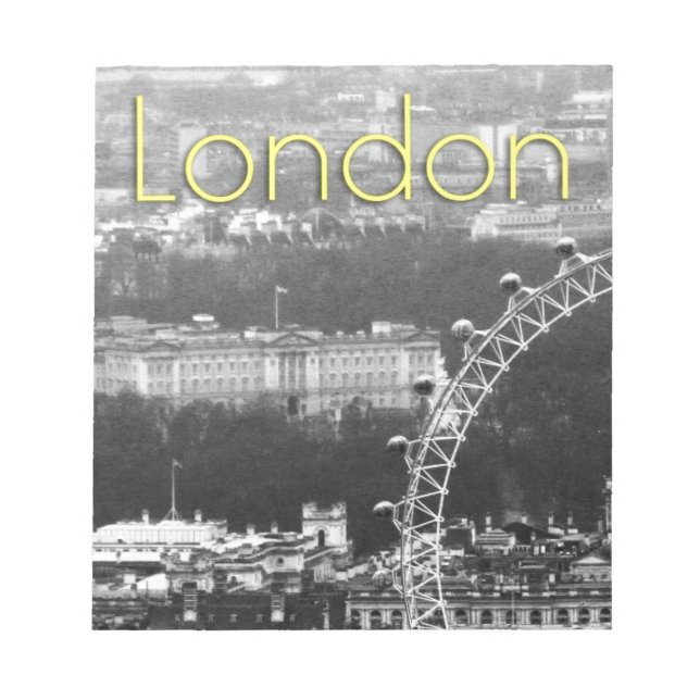 Bloco De Notas Super! Buckingham Palace Londres (Frente)