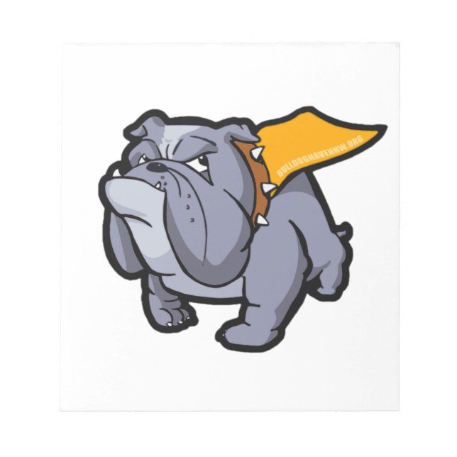 Bloco De Notas Superbullie (por Bulldog Haven NW) (Frente)