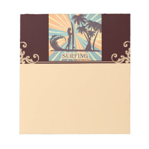 Bloco De Notas Surfer Girl