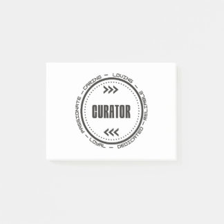 Bloco De Notas Surpreendente Curador