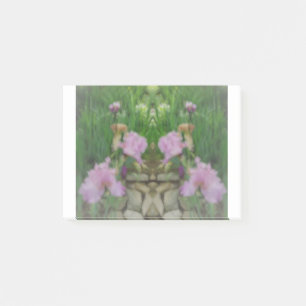 Bloco De Notas Surreal Fantasy Iris Floral Path