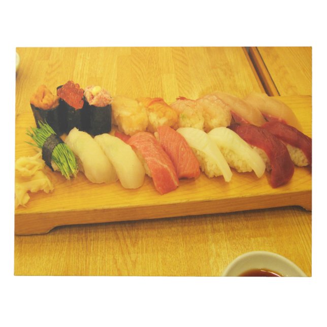 Bloco De Notas Sushi 寿 司 (Frente)