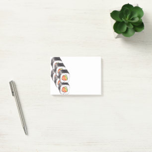 Bloco De Notas Sushi Comida Japonesa