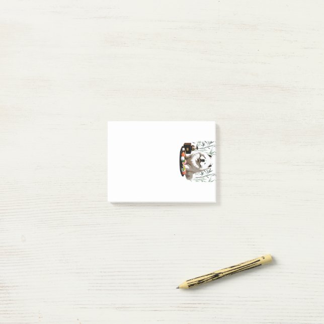 Bloco De Notas SUSHI PARA QUALQUER UM - Creme Chow  (Na mesa)