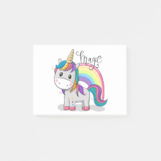 Bloco De Notas Süßes Einhorn Unicorn mit großen Augen