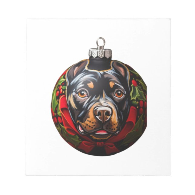 Bloco De Notas Sussex Spaniel Feliz Natal   (Frente)