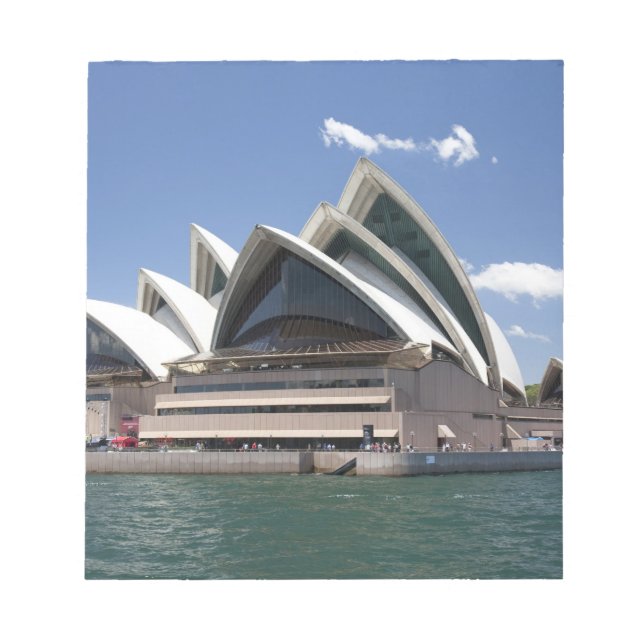 Bloco De Notas Sydney Opera House exterior, Sydney, New South (Frente)