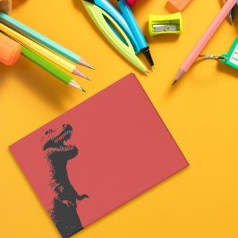 Bloco De Notas T-Rex Assustador