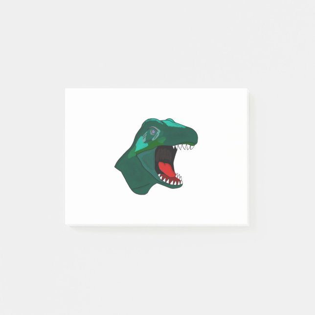 Bloco De Notas T Rex Dinossauro (Frente)