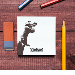 Bloco De Notas T-Rex Personalizado