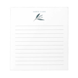 Bloco De Notas Tabletes Botânicos  Ligado