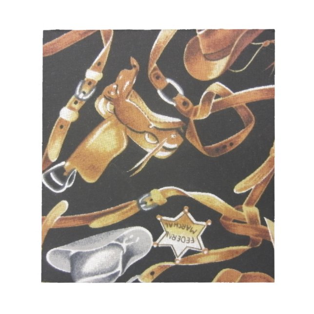 Bloco De Notas Tack Ocidental (Frente)