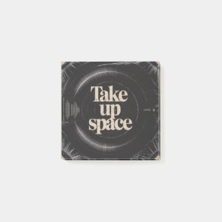 Bloco De Notas Take Up Space