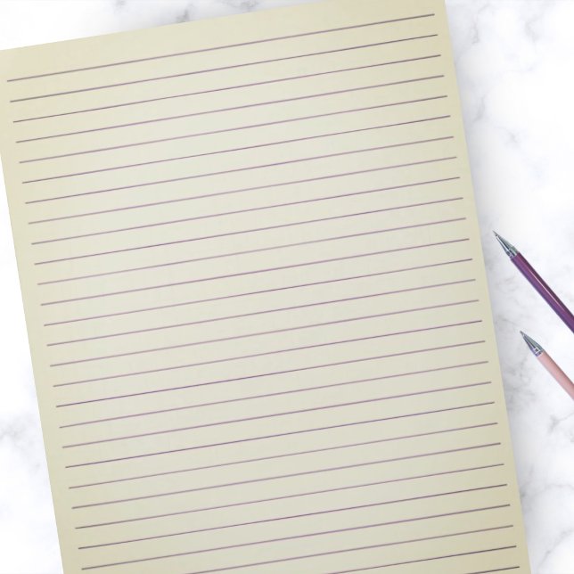 Bloco De Notas Tamanho Carta - 8,5"x11" - Largura Largura - Largu (Criador carregado)