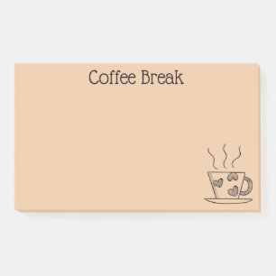 Bloco De Notas Tampa do café