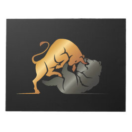 Bloco De Notas Tarifa de negociação do mercado de ações para a Bu