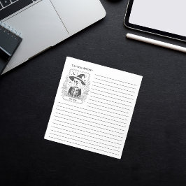 Bloco De Notas Tarô Místico De Bruxas Brancas E Negras