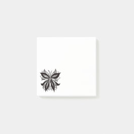 Bloco De Notas Tatuagem Tribal A Preto E Branco