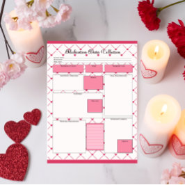 Bloco De Notas Teacup Cuties _ Coleta de Dados de Medicamento