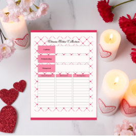 Bloco De Notas Teacup Cuties _ Coleta de Dados sobre Doenças