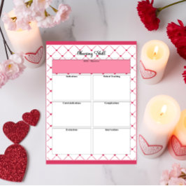 Bloco De Notas Teacup Cuties _ Habilidade de Enfermagem