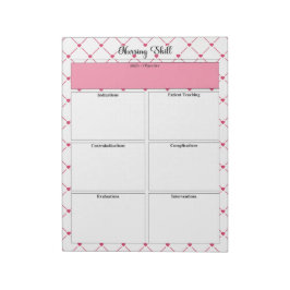 Bloco De Notas Teacup Cuties _ Habilidade de Enfermagem