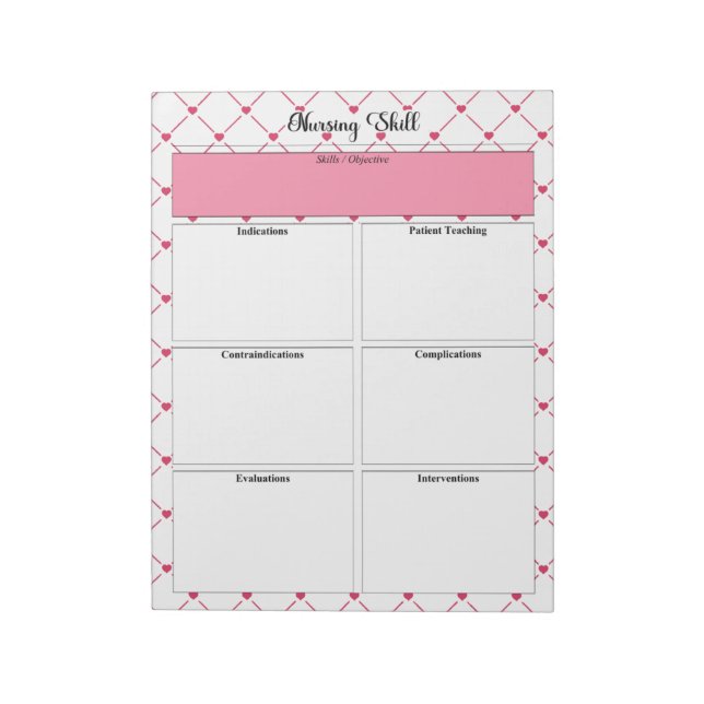 Bloco De Notas Teacup Cuties _ Habilidade de Enfermagem (Invertido)