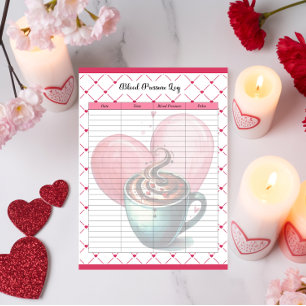 Bloco De Notas Teacup Cuties_ Log de Pressão Arterial
