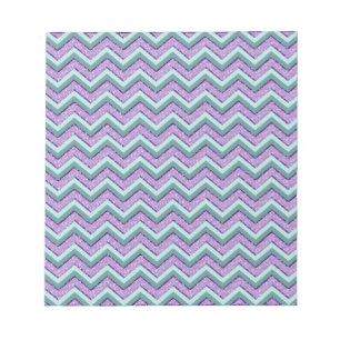 Bloco De Notas Teal e Ametyst ZigZag