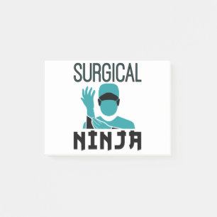 Bloco De Notas Tecnólogo técnico cirúrgico Ninja Scrub