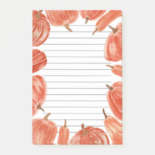 Bloco De Notas Tema de Queda de Bompkins de Aquarela