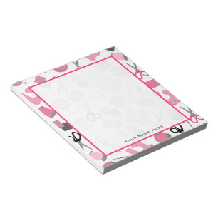 Bloco de notas temático Sewing