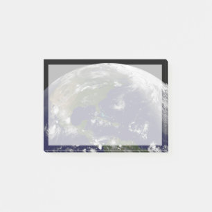 Bloco De Notas Tempestades Tropicais No Planeta Terra.
