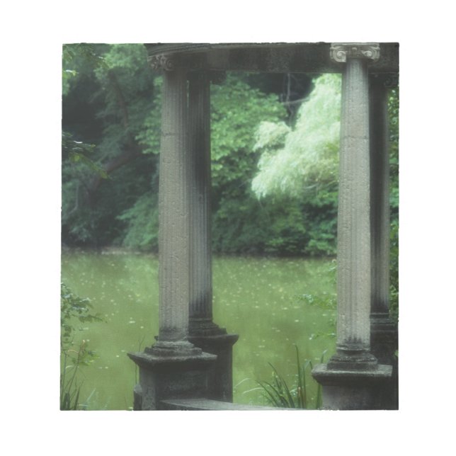 Bloco De Notas Templo do Amor no Velho Jardim Westbury (Frente)