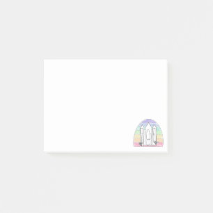 Bloco De Notas Templo LDS Salt Lake City pôr do sol arco-íris mór