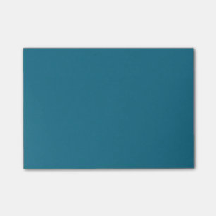 Bloco De Notas Tendência das cores do Blue Coral Steel Muted Tea