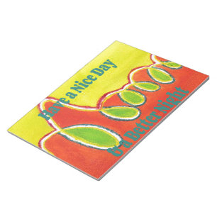 Bloco De Notas Tenha um belo dia e uma noite melhor com gratidão