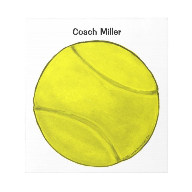 Bloco de notas Tênis personalizado (Frente)