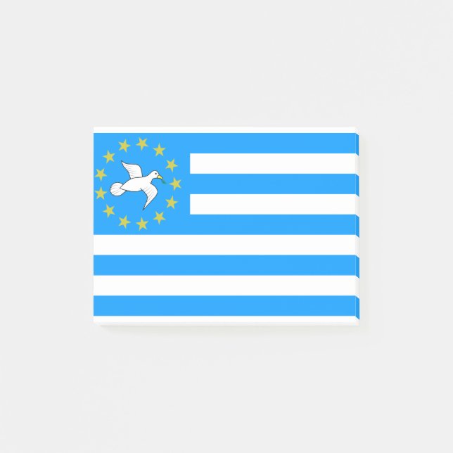 Bloco De Notas Terra de Ambazonia - de Amba - bandeira de (Frente)