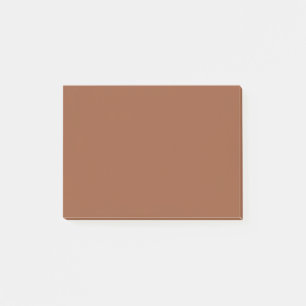 Bloco De Notas Terracotta - Cor Sólida Laranja Queimada