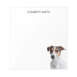 Bloco De Notas Terrier Jack Russell