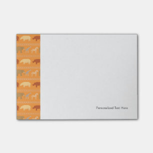 Bloco De Notas Teste padrão africano