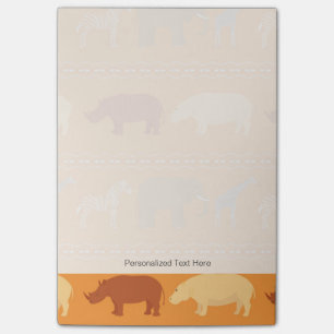 Bloco De Notas Teste padrão africano