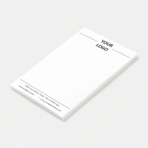 Bloco De Notas Texto do logotipo da empresa Notas da empresa Mode
