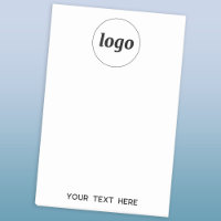 Texto simples para o logotipo Promocional para emp
