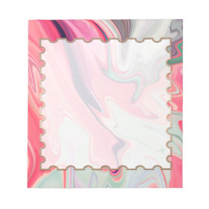 Bloco De Notas textura abstrato elegante do fluxo líquido de má