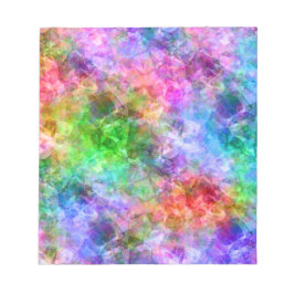 Bloco De Notas Textura amassada colorida
