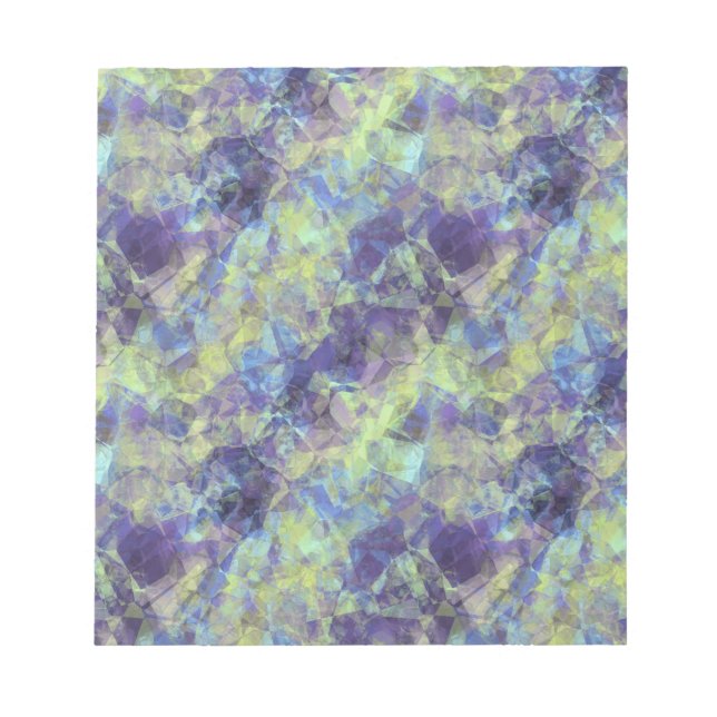 Bloco De Notas Textura de Lavanda amassada (Frente)