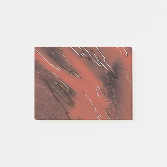 Bloco De Notas Textura meteorológica (Frente)